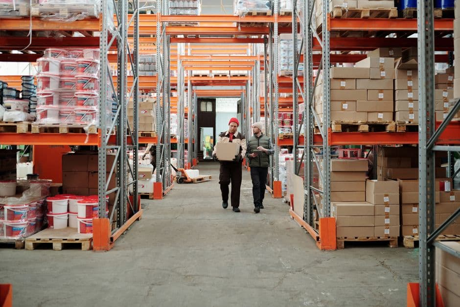Warehouse and logistics work for wholesale supply